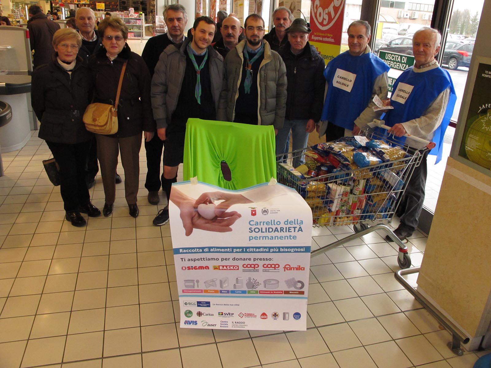 carrello solidarieta castelsangiovnni
